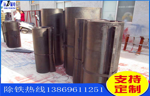 皮帶式自卸永磁除鐵器，廣東皮帶式自卸永磁除鐵器_廣東皮帶式自卸永磁除鐵器皮帶原因及如何調(diào)_刮板價格 