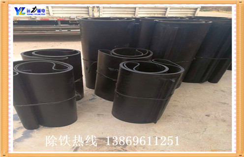 皮帶除鐵器，河南皮帶除鐵器磁力強(qiáng)度_河南皮帶除鐵器磁力強(qiáng)度皮帶原因及如何調(diào)_刮板價(jià)格