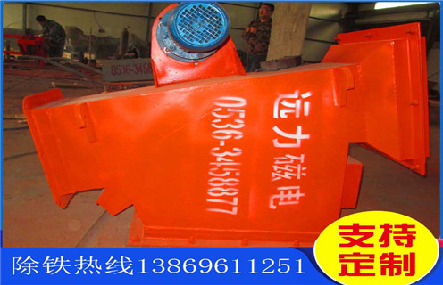 不銹鋼管道除鐵器，安徽不銹鋼管道除鐵器_遠(yuǎn)力安徽不銹鋼管道除鐵器應(yīng)用安裝示意圖型12000高斯_可定制工作原理